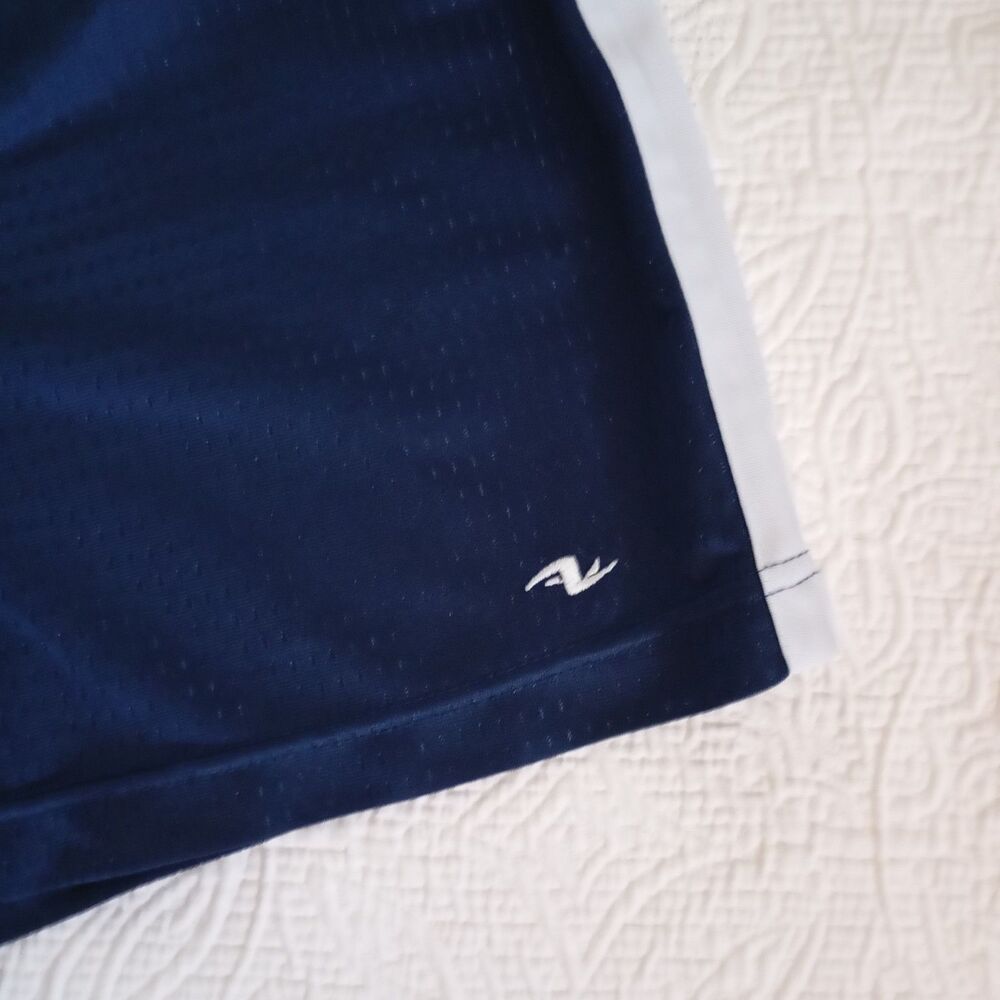 Athletic Works Women's Shorts, Size S 4/6, Blue and White Logo - Picture 6 of 9